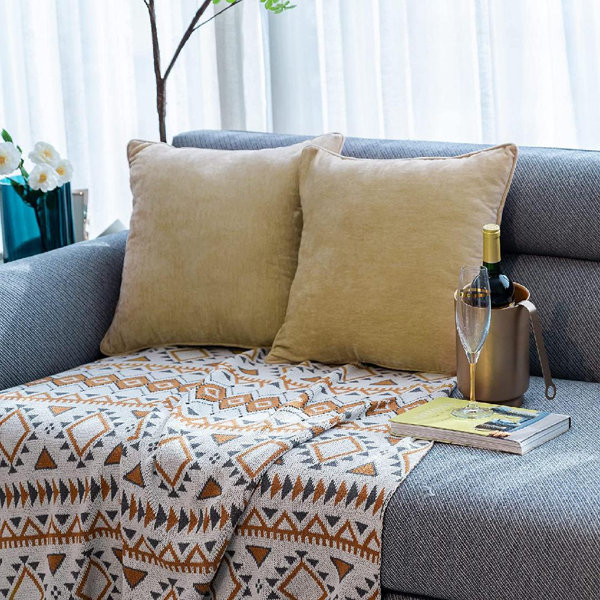 Latitude Run® Wool Blend Pillow Cover Wayfair